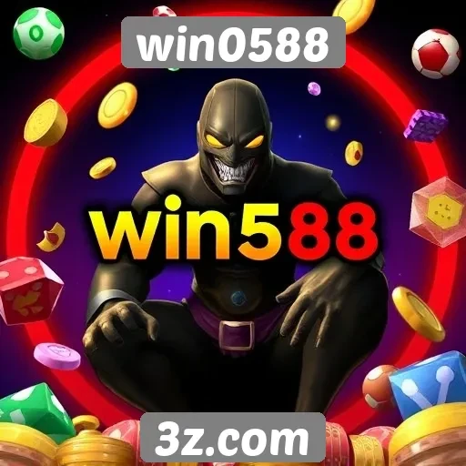 Variedade de jogos disponíveis no win0588